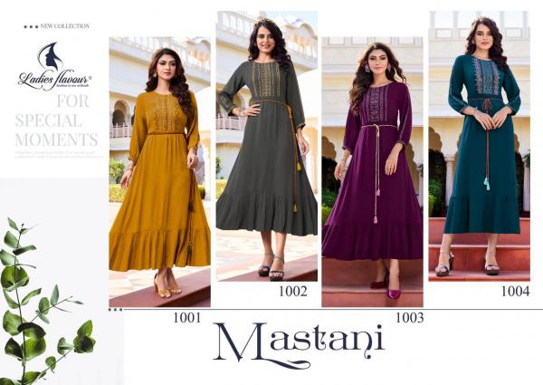 Ladies Flavour Mastani Exclusive Designer Long Kurti Collection